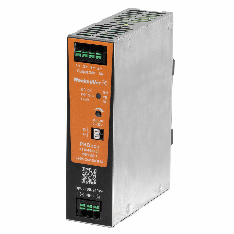 PROECO SWITCH-MODE POWER SUPPLY 120W 24V 5A II SI — Weidmuller