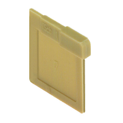 SAK Series, Small partition, Beige, 2 mm - TSCH 1 — Weidmuller