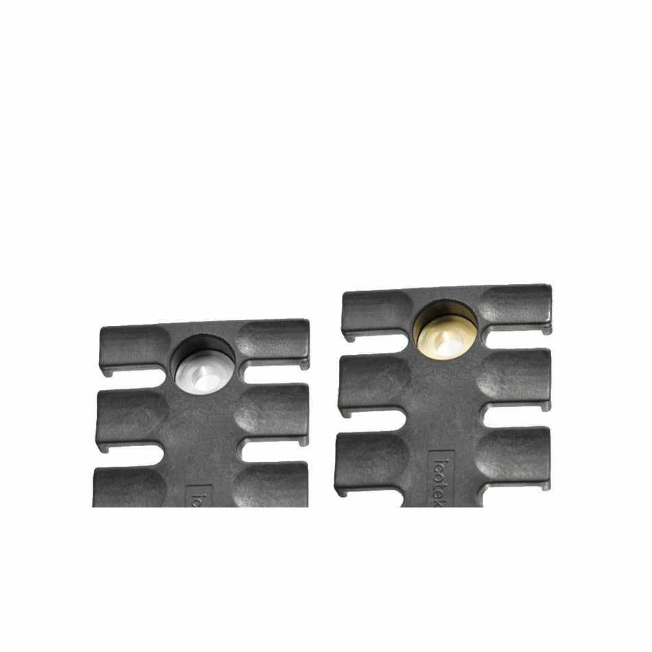STRAIN RELIEF PLATE FOR UP TO 4 CABLES, SCREW MOUNTING