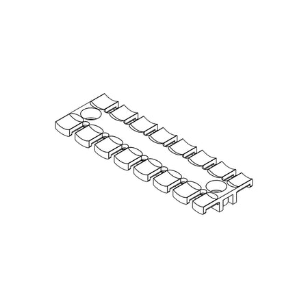 Strain relief plates - ZL 121 AB M6- 6.2 mm — Icotek
