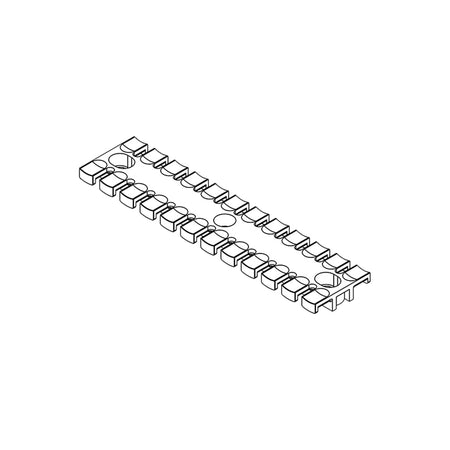 Strain relief plates - ZL 180 AB M6- 6.2 mm — Icotek