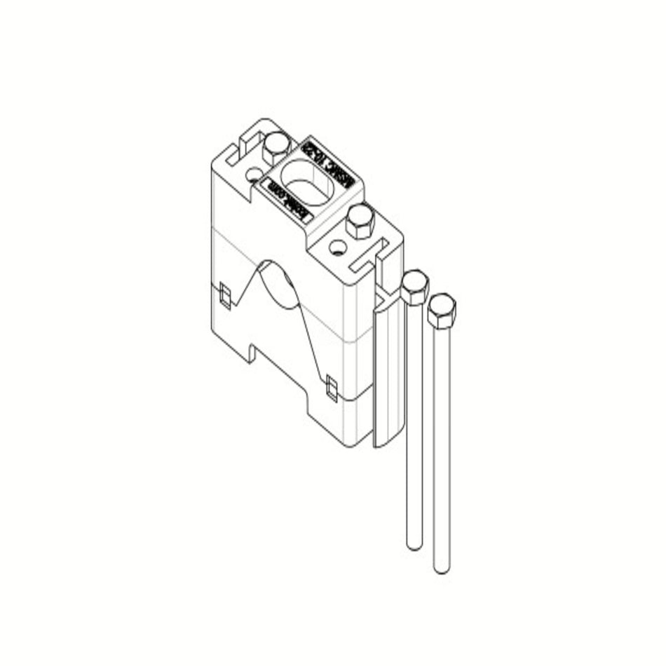EMC Shield Clamps for 3mm x 8mm Cable Rivet Mount | SKL 3-6 — Icotek