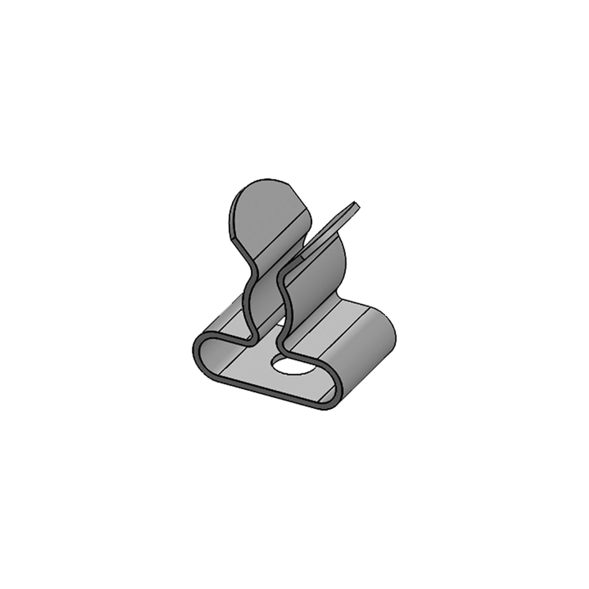 EMC Shield Clamps for 3mm x 8mm Cable Rivet Mount | SKL 3-6 — Icotek