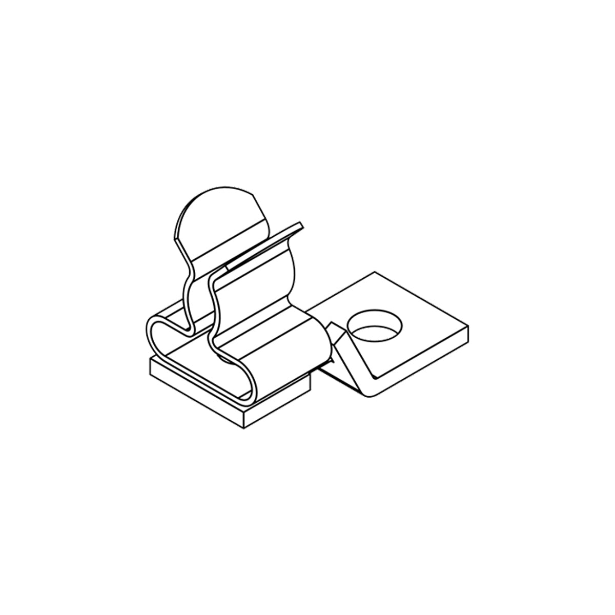 EMC shield clamps for screw assembly LF|SKL 3-6 — Icotek