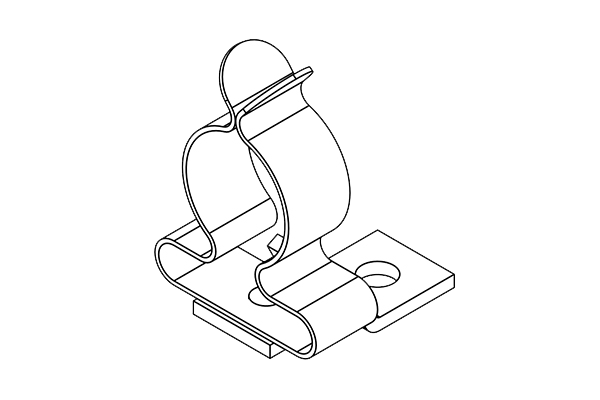 EMC SHIELD CLAMPS FOR SCREW ASSEMBLY | LF|SKL 11-17 (M4) — Icotek