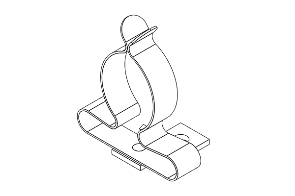 EMC SHIELD CLAMPS FOR SCREW ASSEMBLY | LF|SKL 22-30 (M4) — Icotek