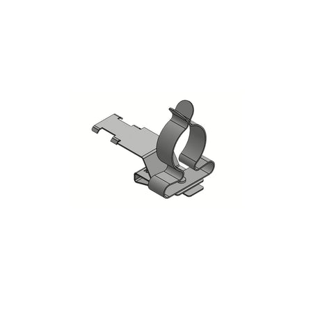 EMC Shield Clamps with Strain Relief for 3-6mm Cable, 10 x 3 Busbar Mount — Icotek
