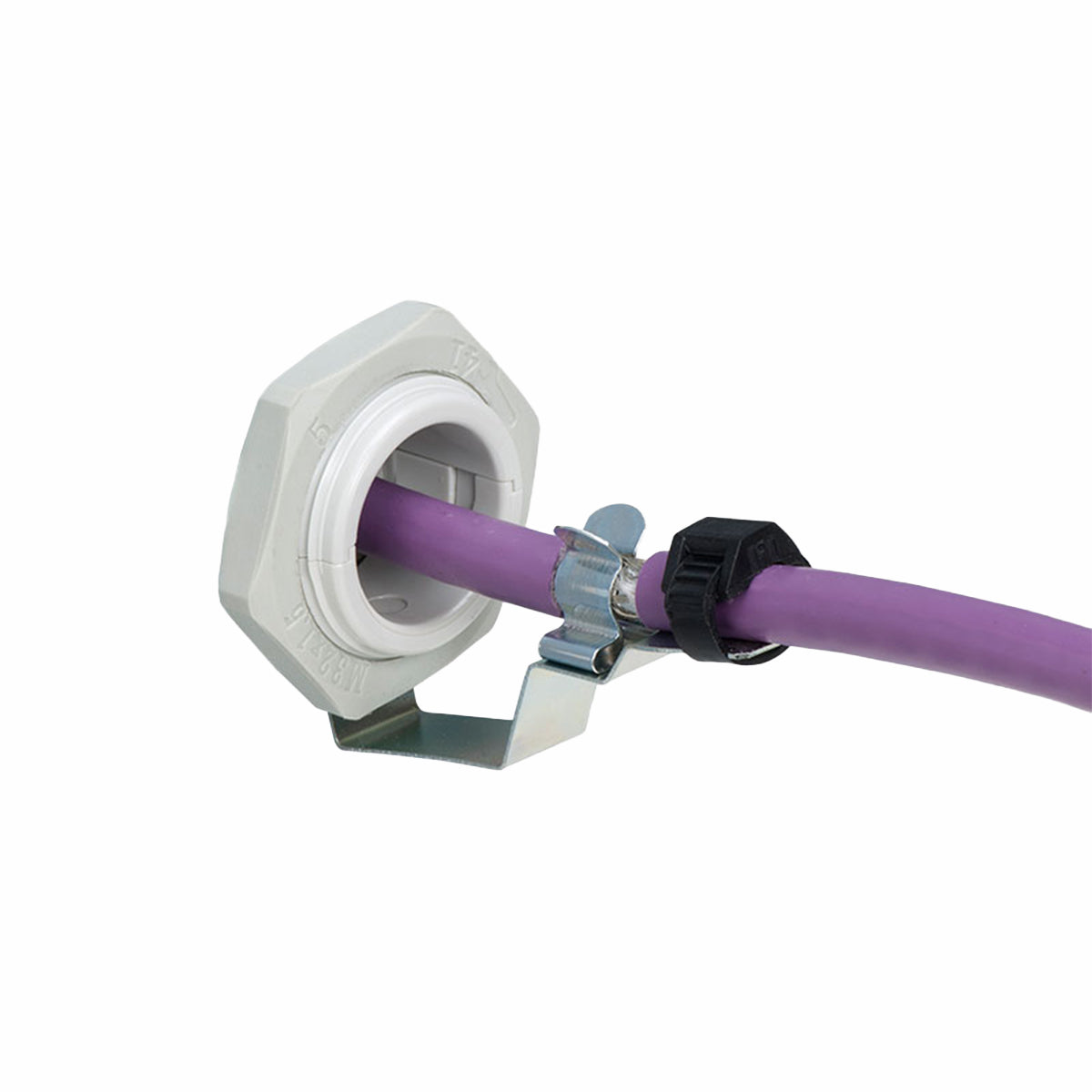 KVT-EMC BRACKET WITH SHIELD CLAMP | KVT-EMC-20|SKL 8-11 — Icotek