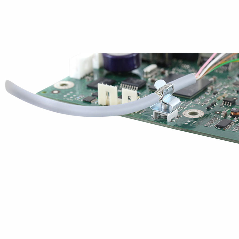 EMC SHIELD CLAMPS FOR PRINTED CIRCUIT BOARDS WITH SOLDERING FOOT | PCB-4-V-6.8|MSKL 3-12
