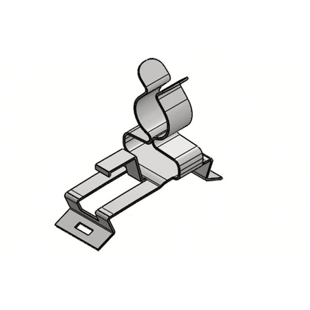 EMC Shield Clamps with Strain Relief for 8-18mm Cable, Din Rail Mount — Icotek