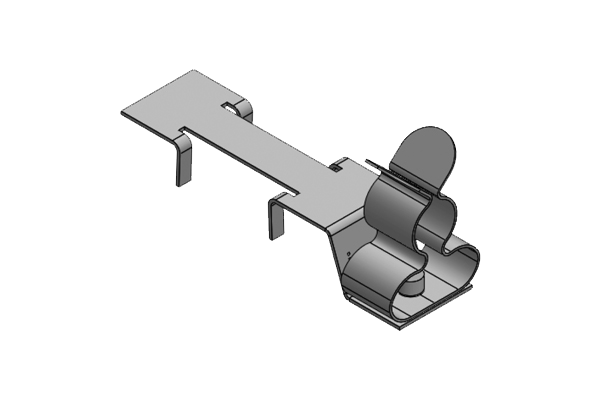 EMC SHIELD CLAMPS FOR C SECTION RAILS C30 | LFC|MSKL 3-12 — Icotek