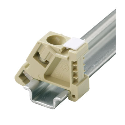 End Bracket to suit Din Terminals, TS15 Din Rail - EW 15 — Weidmuller