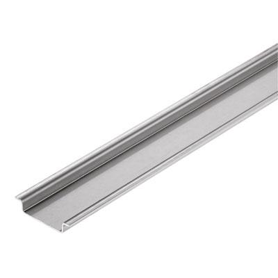 Gal Steel Non-Slotted Din Rail TS35 x 7.5mm | (2M LENGTHS - Pack 10 (20 Metres)) — Weidmuller