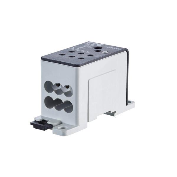 Power Distribution Block 80A CU / 63A AL | 1 x 2.5 - 25mm2, 6 x 2.5 - 10mm — Amphenol