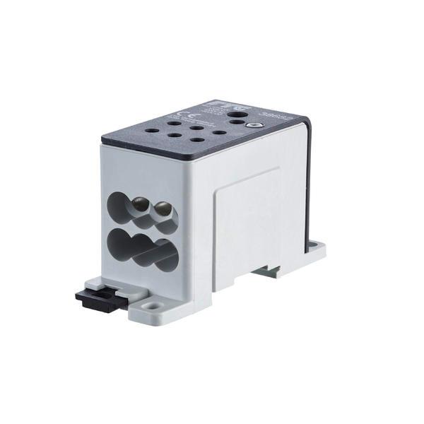 Power Distribution Block 125A CU / 100A AL | 1 x 2.5 - 50mm2, 6 x 2.5 - 25mm — Amphenol