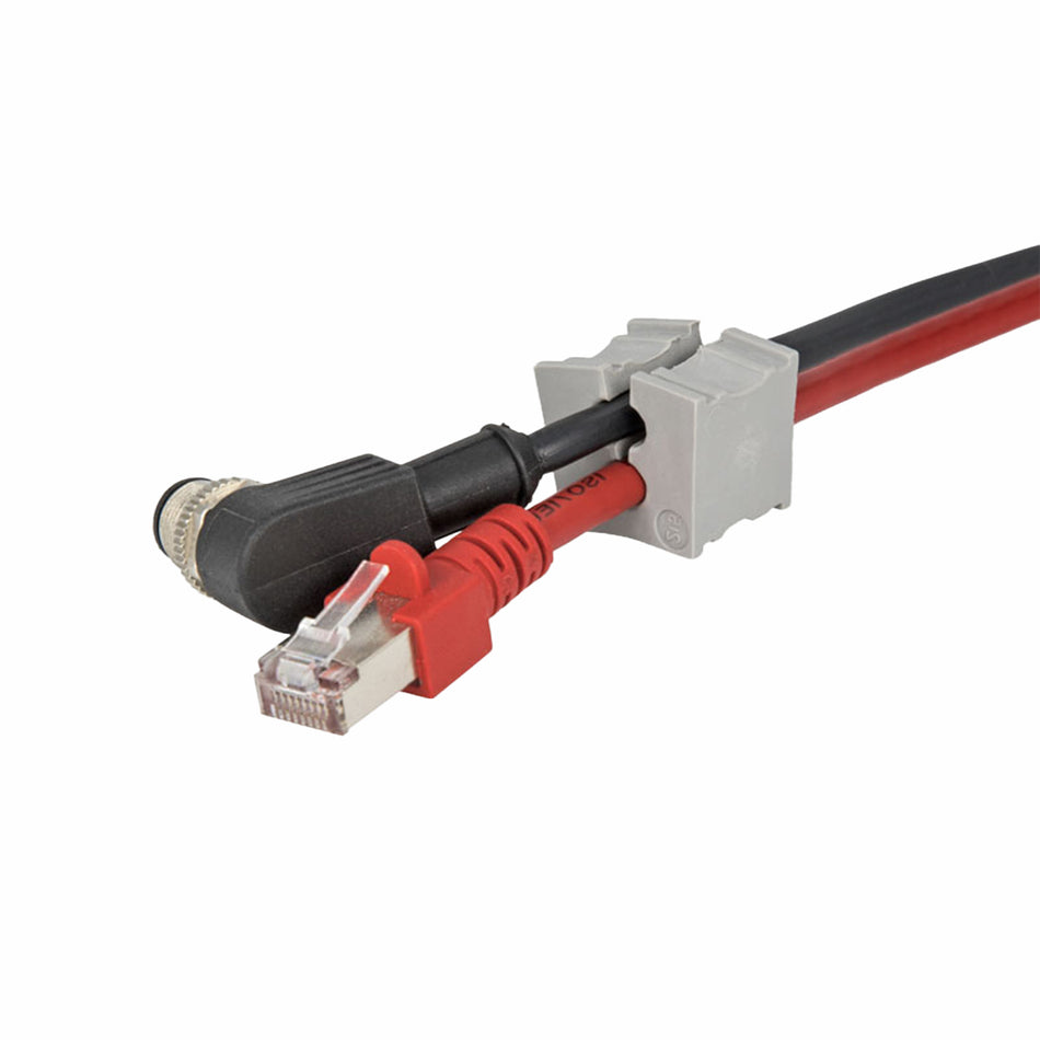 KT SMALL GREY CABLE GROMMETS IP68 OVAL - KT OVAL GY — Icotek