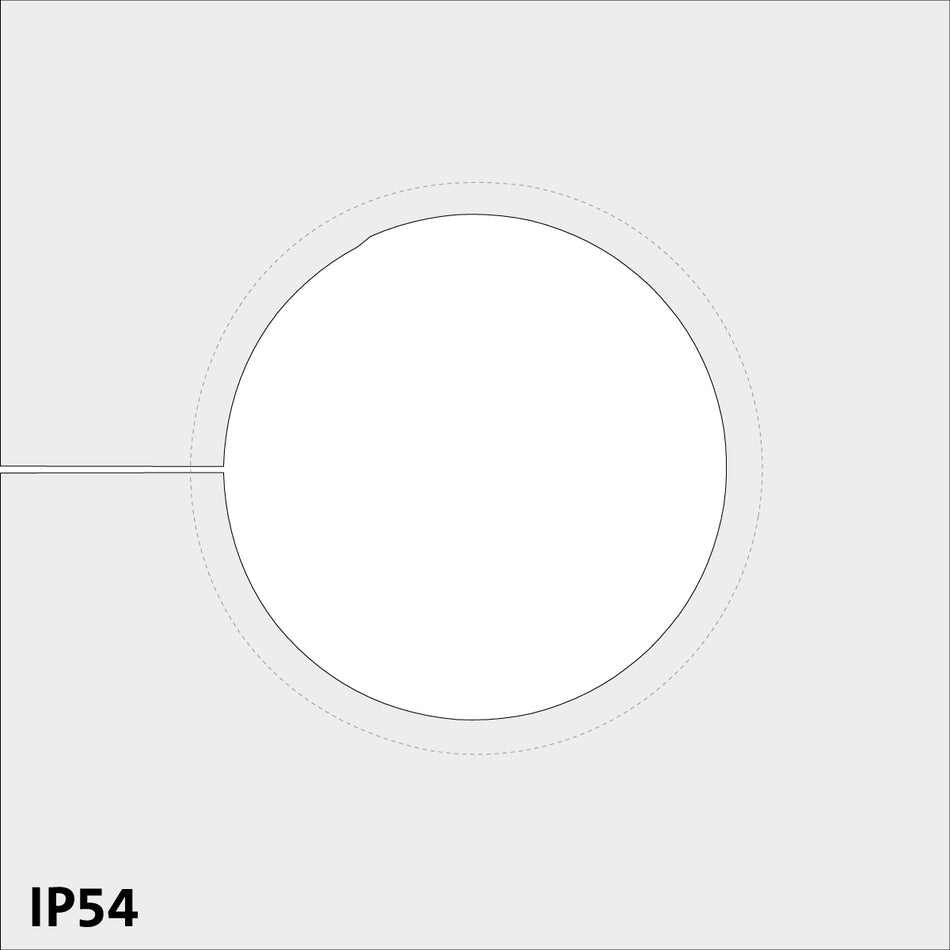 KT Small Grey Cable Grommets IP54 for 22-25mm Cables - KTMBS 22-25 — Icotek