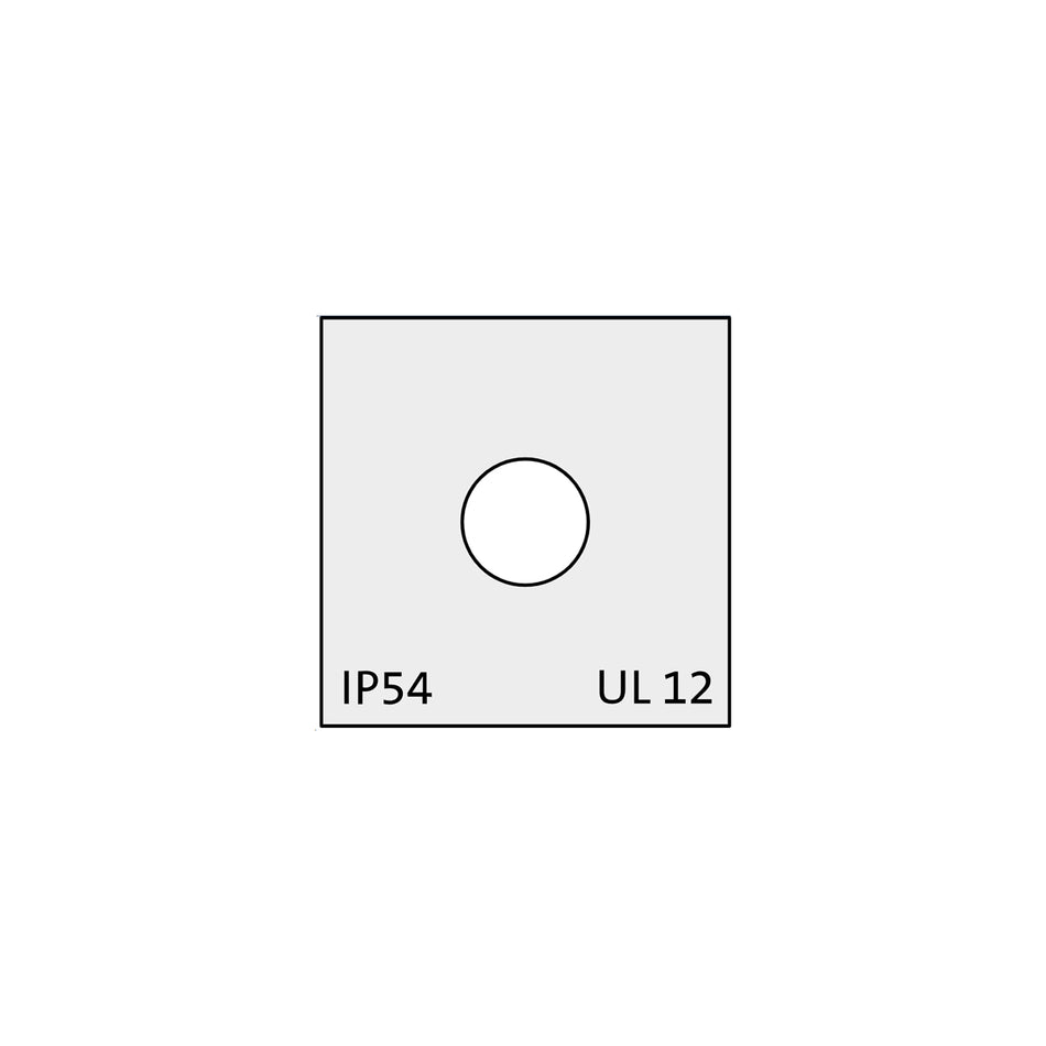 KTMB Cable Grommet IP54 for 1 x 6.5-10 mm Cables | KTMB-C — Icotek