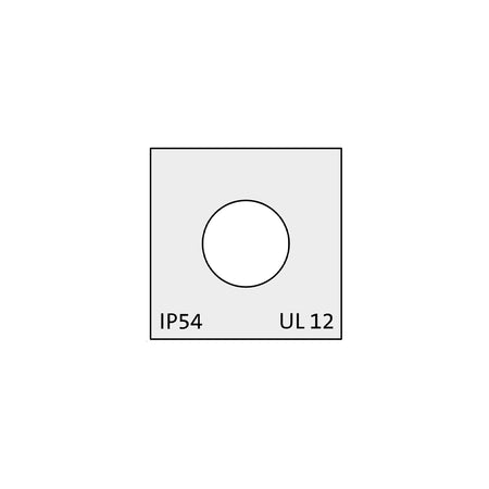 KTMB Cable Grommet IP54 for 1 x 9.5-13 mm Cables | KTMB-D — Icotek