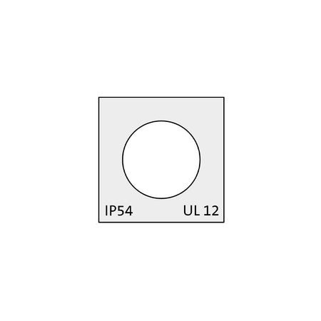 KTMB Cable Grommet IP54 for 1 x 13-16 mm Cables | KTMB-E — Icotek
