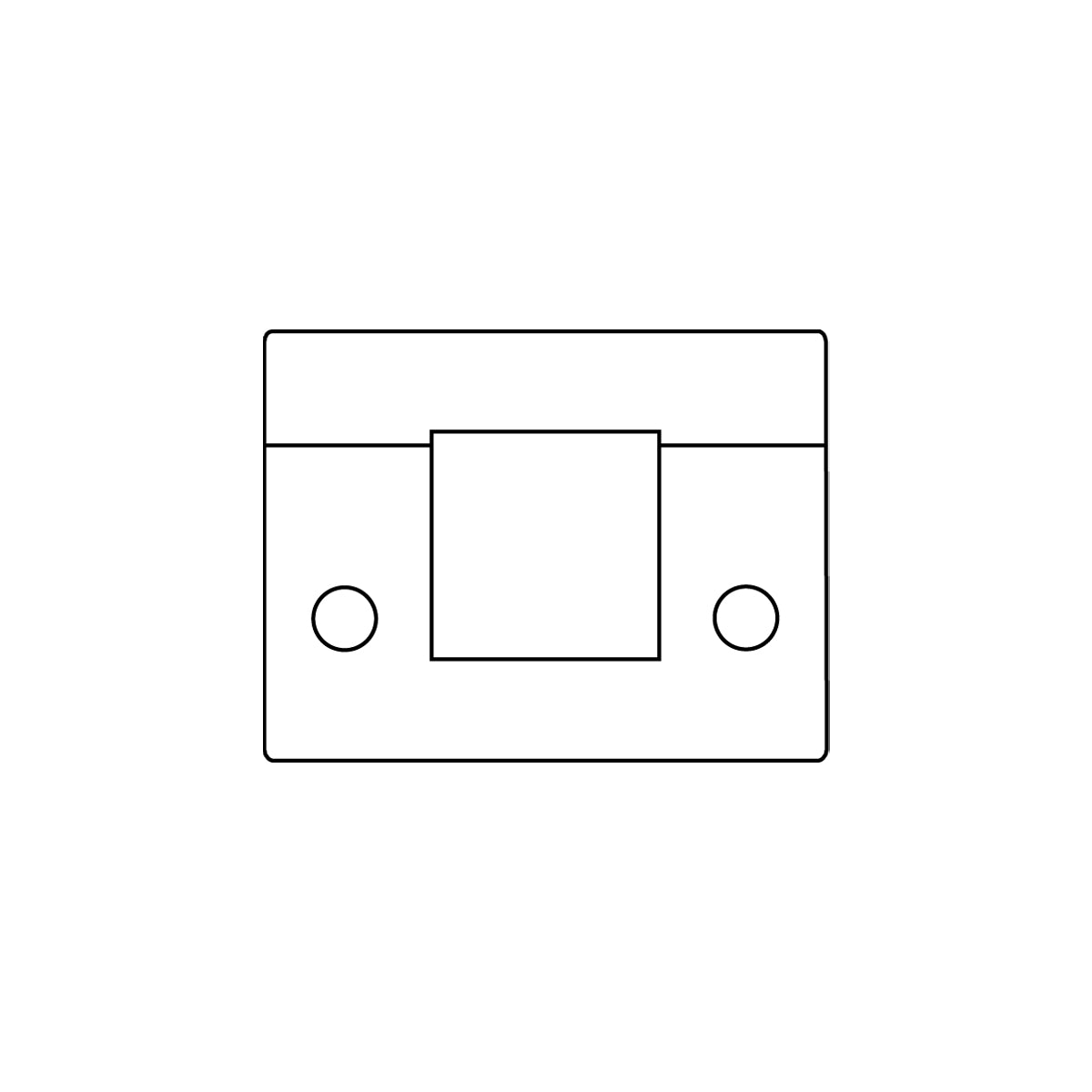 KEL-U | KEL-E Split Cable Entry Frames | KEL-E1 (MOQ 10 Units) — Icotek