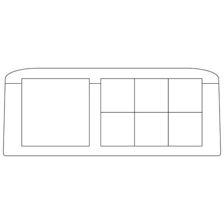 Black Plastic Flange Enclosure IP65 for 6 x 1-16mm Cables + 1 x 13-35mm Cable - KEL-FG-ER A7 — Icotek