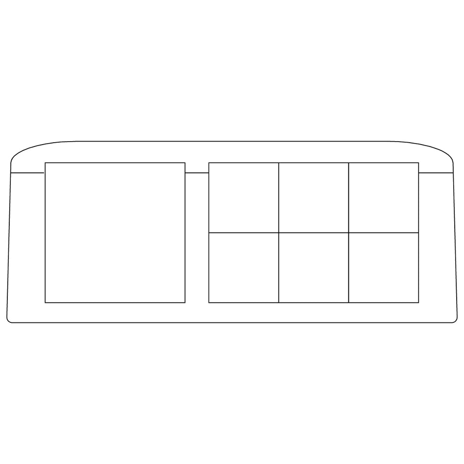 Black Plastic Flange Enclosure IP65 for 6 x 1-16mm Cables + 1 x 13-35mm Cable - KEL-FG-ER A7 — Icotek