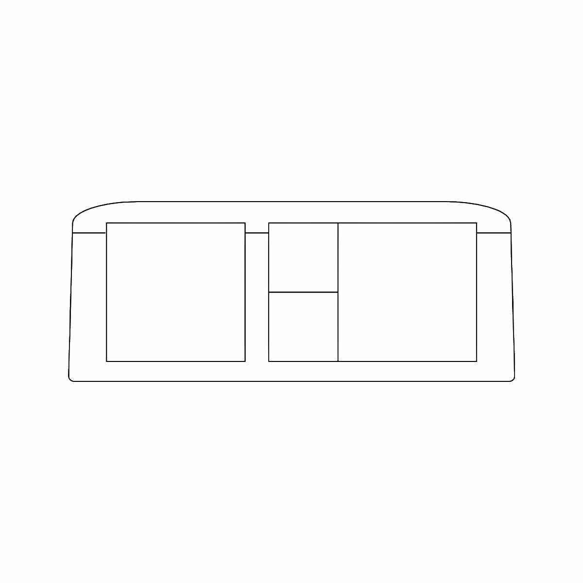 Black Plastic Flange Enclosure IP65 for 6 x 1-16mm Cables + 1 x 13-35mm Cable - KEL-FG-ER A7 — Icotek