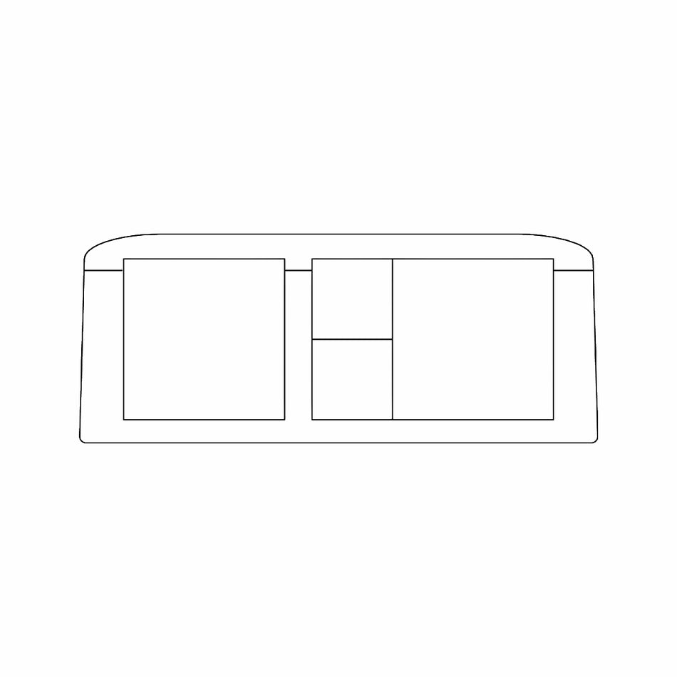 Black Plastic Flange Enclosure IP65 for 6 x 1-16mm Cables + 1 x 13-35mm Cable - KEL-FG-ER A7 — Icotek