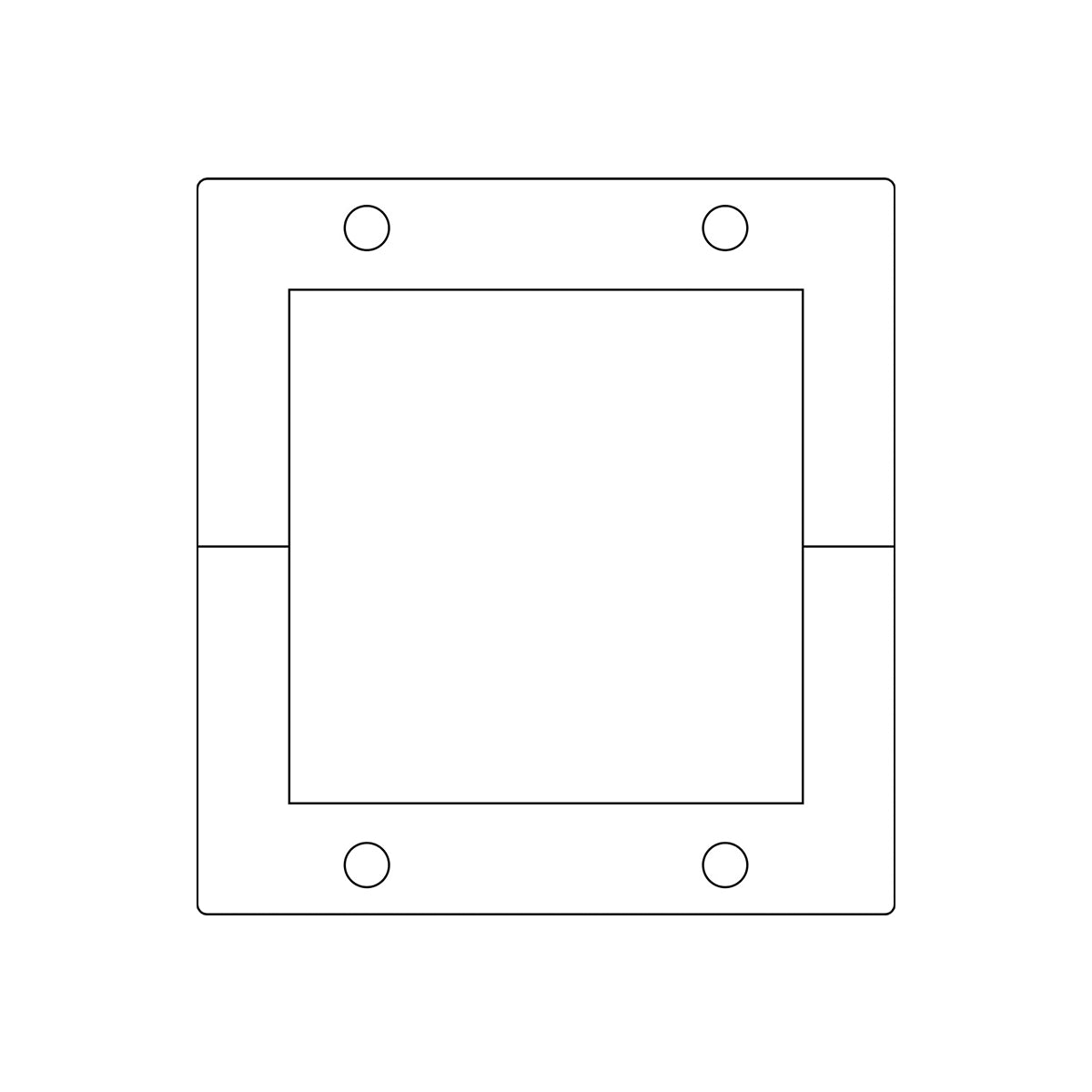 KEL-JUMBO Split Cable Entry Frame IP54 for KTF Grommets| KEL-JUMBO 1 — Icotek