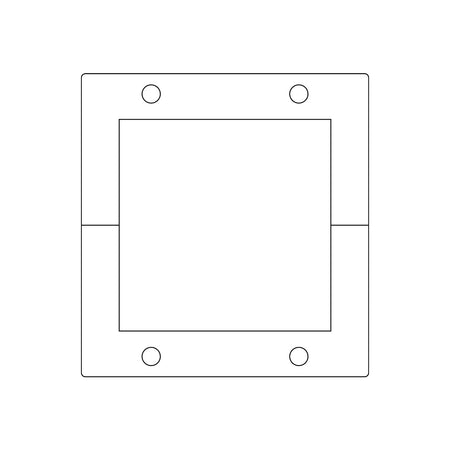 KEL-JUMBO Split Cable Entry Frame IP54 for KTF Grommets| KEL-JUMBO 1 — Icotek