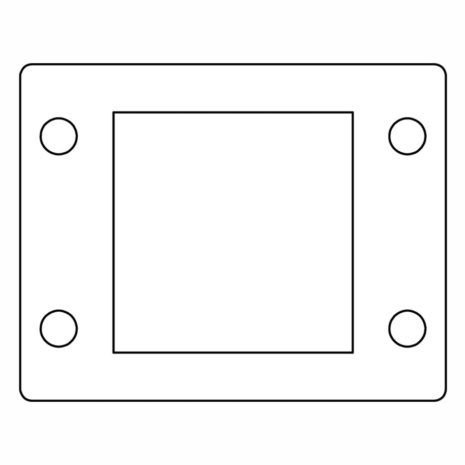 Flat Gaskets - Gasket 24, Black for KEL 24, KEL-U 24, KEL-ER 24, KEL-QUICK 24, KEL-FG-A, KEL-FG-ER A — Icotek