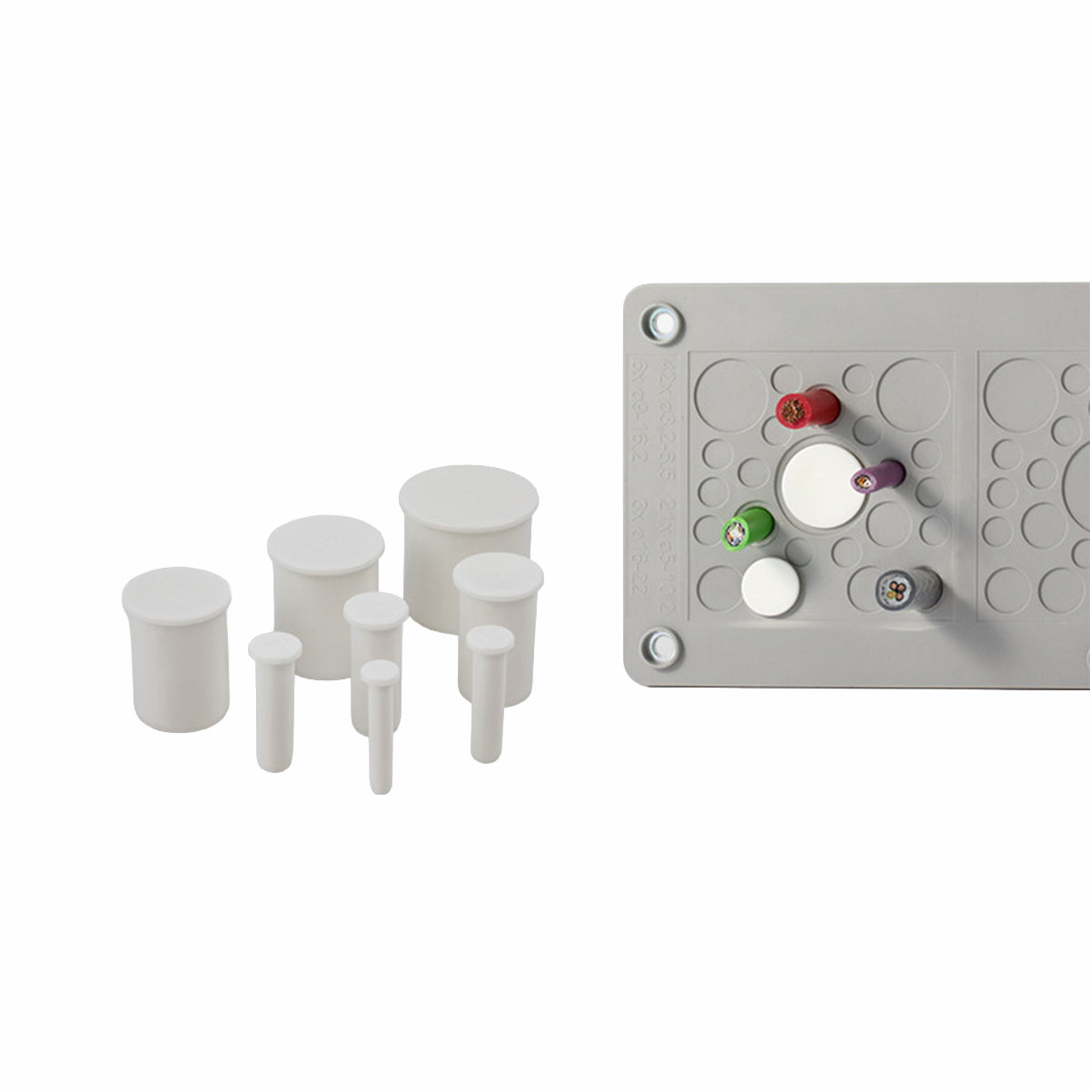 ST-B PLUGS FOR MEMBRANES SUITABLE FOR MULTI-MEMBRANE CABLE ENTRY PLATES & CABLE GROMMETS 7MM | ST-B 7 — Icotek