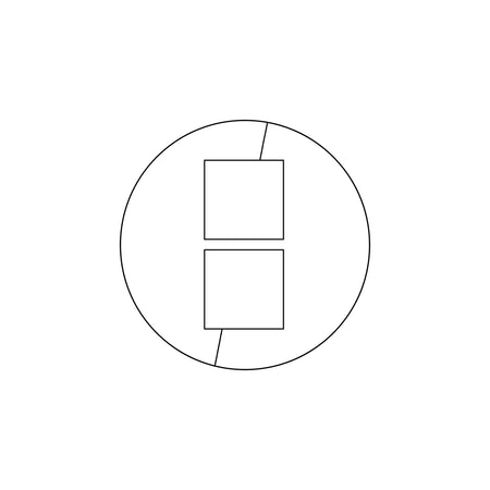 KEL-QTA 50 A Split Cable Entry Plate Type A IP54 — Icotek