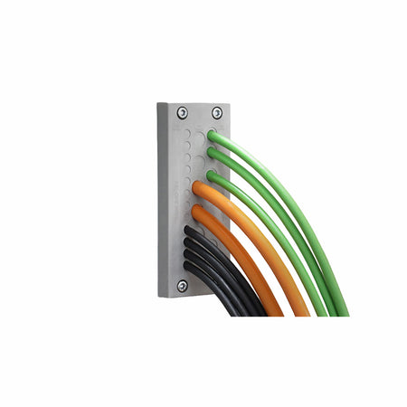 GREY MULTI-MEMBRANE CABLE ENTRY PLATES IP66 FOR 26 X 5-10.2 MM CABLES - KEL-DPZ 24|26 CR (S)VOC GY — Icotek