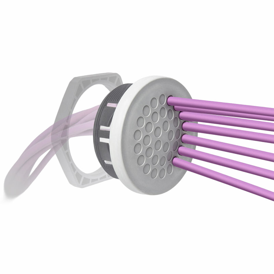 KEL-DPZ-CLICK MULTI-MEMBRANE CABLE ENTRY PLATES FOR SNAP-IN MOUNTING | KEL-DPZ-CLICK 50|12 GY