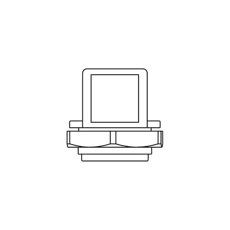 KVT-W90 | Split 90° Cable Gland for Cables with Connectors M32 IP54 | KVT 32-W90 gy — Icotek