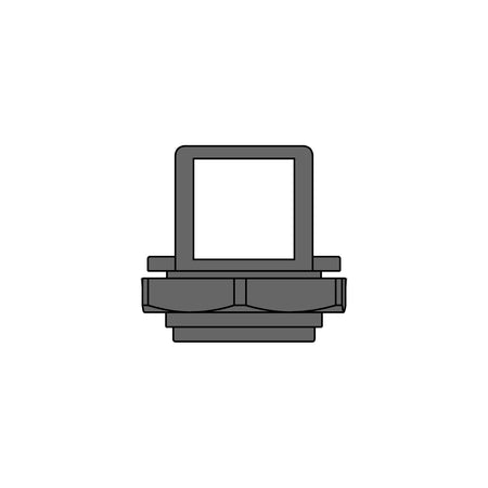 KVT 32-W90 bk Split 90° cable gland M32 × 1,5 — Icotek