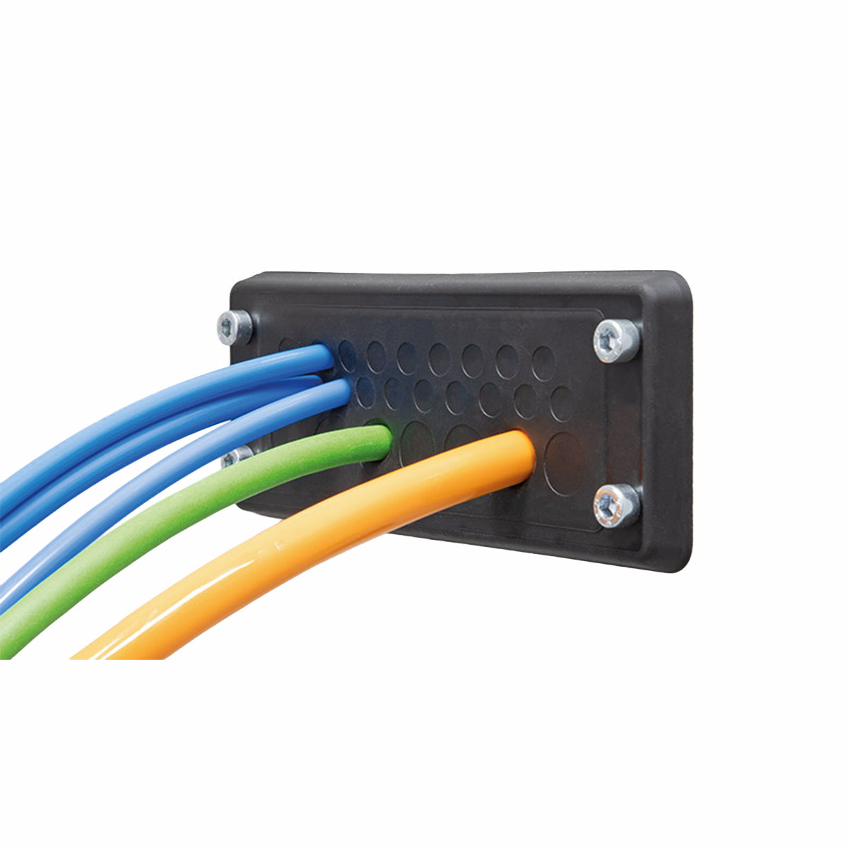 KEL-DPR MULTI-MEMBRANE CABLE ENTRY PLATES WITH HIGH CABLE DENSITY IP65 | KEL-DPR 24|48 BK — Icotek