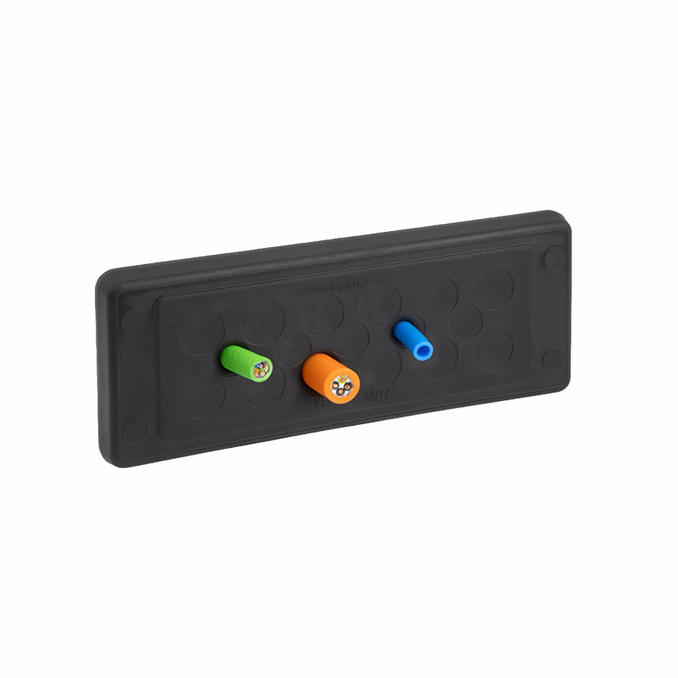 KEL-DPR MULTI-MEMBRANE CABLE ENTRY PLATES WITH HIGH CABLE DENSITY IP65 | KEL-DPR 24|48 BK