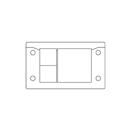 KEL-ER Split Cable Entry Frames IP66 for 3 1 - 35mm Cables | KEL-ER 10|3 — Icotek