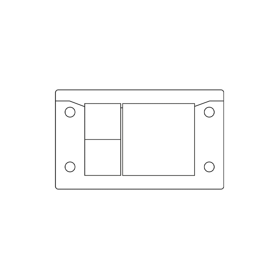 KEL-ER Split Cable Entry Frames IP66 for 3 1 - 35mm Cables | KEL-ER 10|3 — Icotek