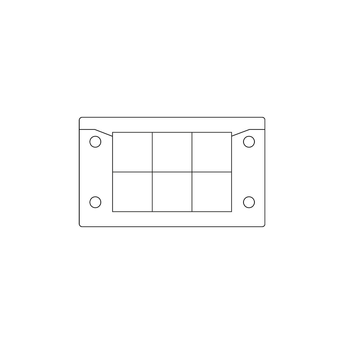 KEL-ER Split Cable Entry Frames IP66 for 6 1 - 16mm Cables | KEL-ER 10|6 — Icotek