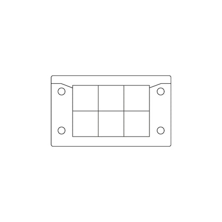 KEL-ER Split Cable Entry Frames IP66 for 6 1 - 16mm Cables | KEL-ER 10|6 — Icotek