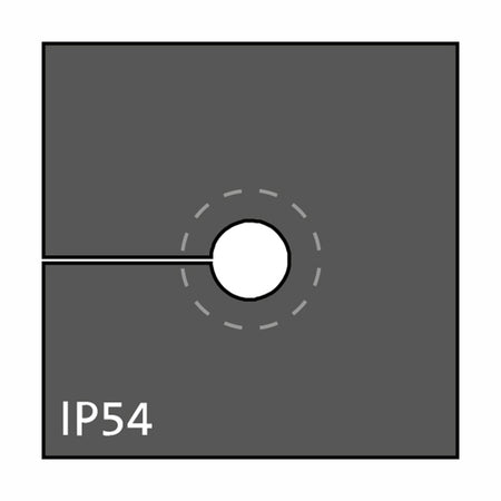 KT Small Grey Cable Grommets IP54 for 8-11mm Cables - KTMBS 8-11 — Icotek