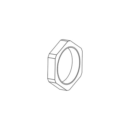 Hexagonal locknut M32 x 1.5 | KGM 32 bk (Pack of 10) — Icotek