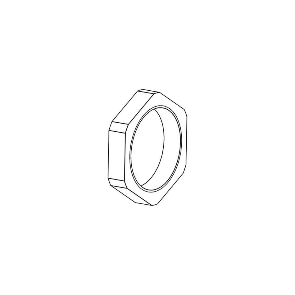 Hexagonal locknut M32 x 1.5 | KGM 32 bk (Pack of 10) — Icotek