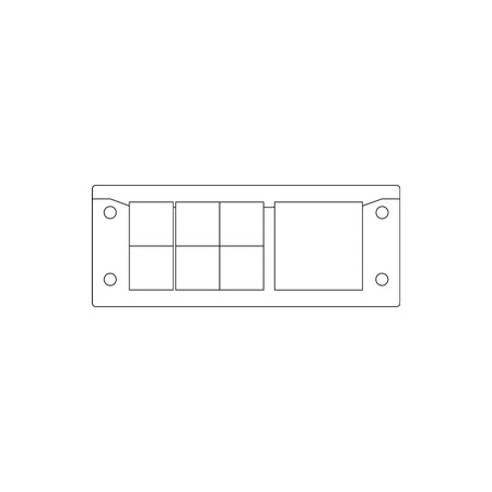 KEL-U|KEL-E Split Cable Entry Frames - KEL-U 24|7 — Icotek