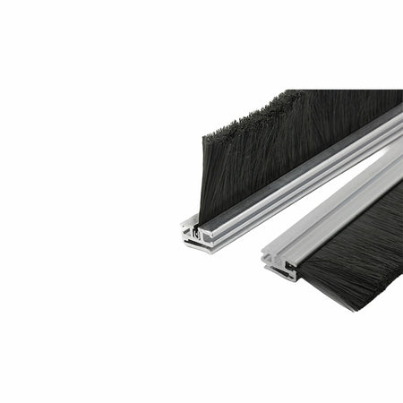 BRUSH STRIP WITH CLAMP PROFILE ORDER NO. 58230.1500- FOR SHEET/WALL THICKNESS 2.5 - 3 MM, BRUSH HEIGHT 50 MM — Icotek