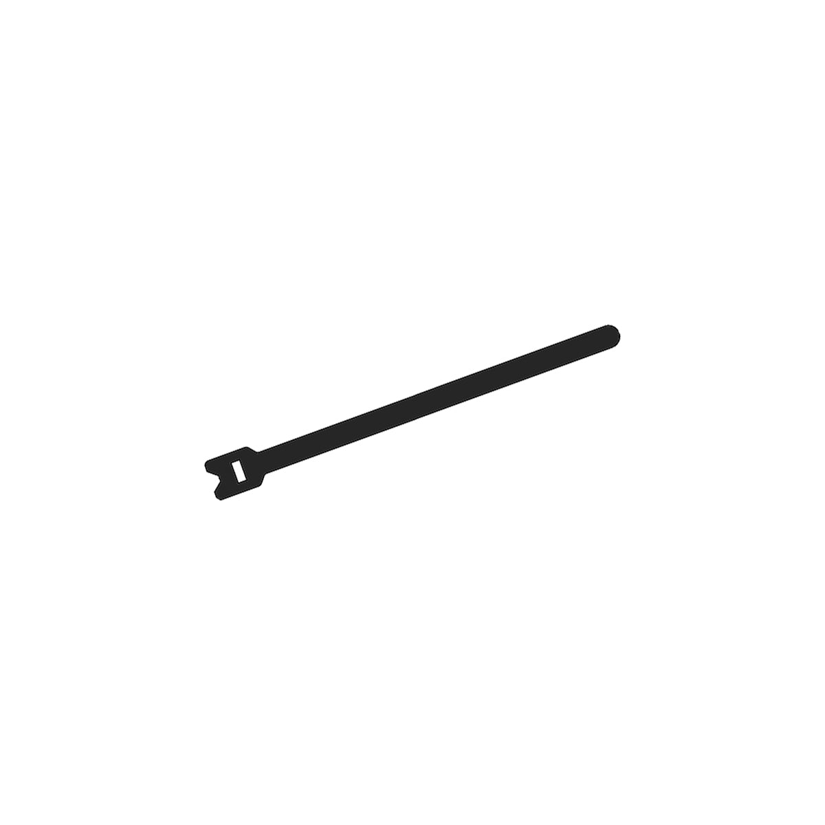 KLKB | KLB Hook-and-Loop Cable Ties Single Perforated or As Tape on Reel Pack of 100 | KLKB 200 × 7 bk — Icotek